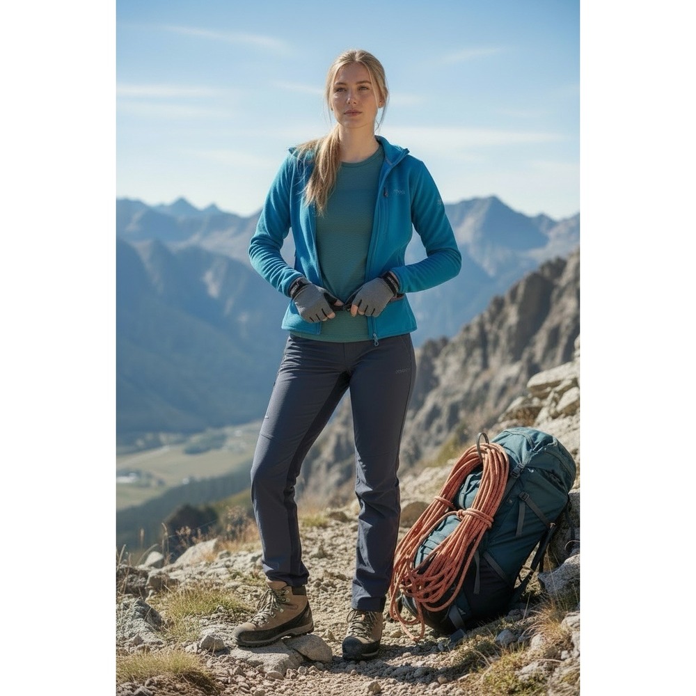 Mountain Hardwear Women's XS Chockstone Rock Tights EUC Blue Slate